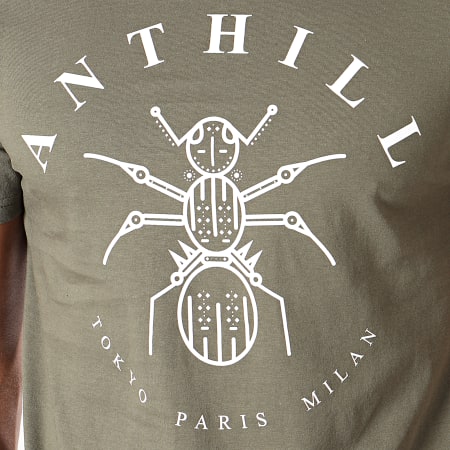 Anthill - Tee Shirt Logo Vert Kaki