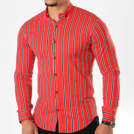 MTX - Camisa Manga Larga PB001 Rojo