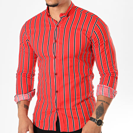 MTX - Camisa Manga Larga PB001 Rojo