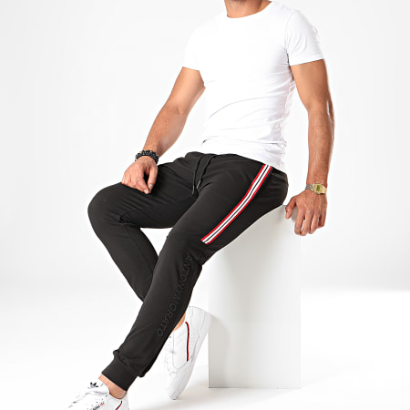 Antony Morato - Pantalones Jogging Rayas Abbigliamento MMFP00247 Negro