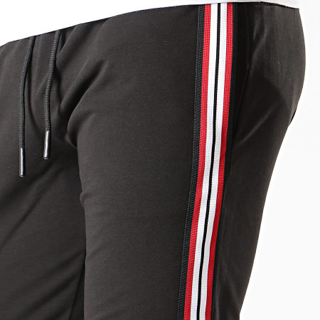 Antony Morato - Pantalon Jogging A Bandes Abbigliamento MMFP00247 Noir