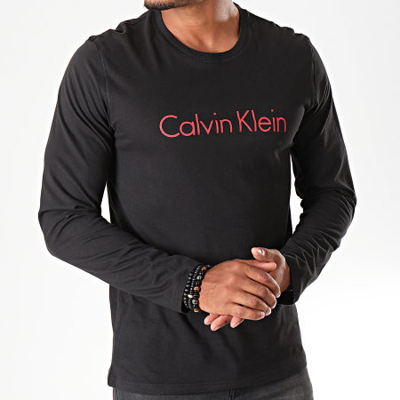 Calvin Klein - Tee Shirt Manches Longues NM1778E Noir