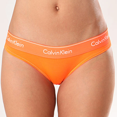 Calvin Klein - Culotte Femme QF1671E Orange Fluo