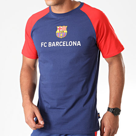 FC Barcelona - Camiseta Deportiva Messi FC Barcelona Player B19005 Azul Marino
