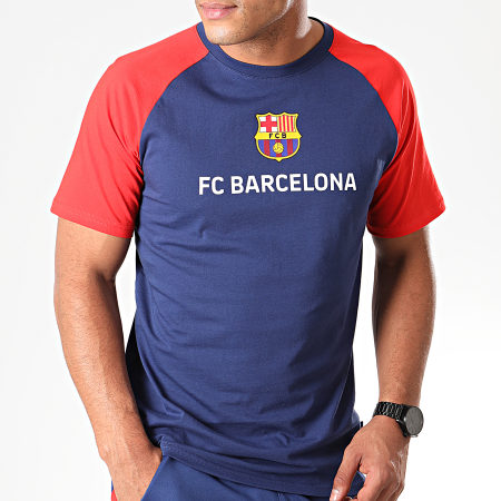 FC Barcelona - Tee Shirt De Sport Player Messi FC Barcelona B19005 Bleu Marine