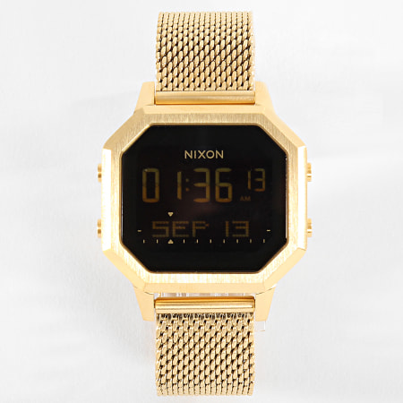 Nixon - Reloj Mujer Siren Milanese A1272-502 Todo Dorado