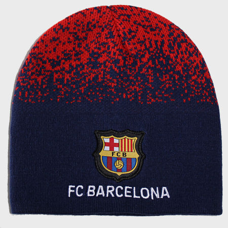 FC Barcelona - Fan Beanie B19026 azul marino rojo