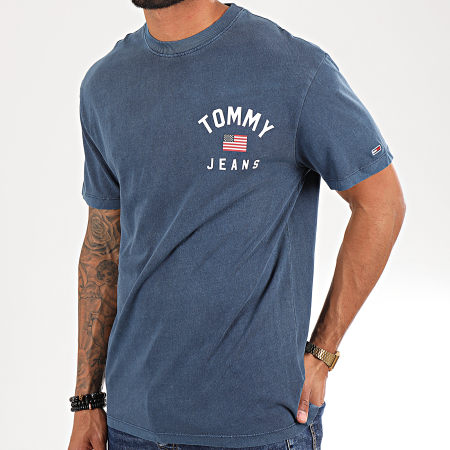 Tommy Jeans - Camiseta Logo Pecho 7008 Azul Marino