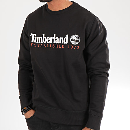Timberland - Sudadera de cuello redondo Core Established 1Y3B negra