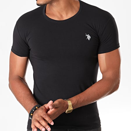 US Polo ASSN - Pack De 2 Camisetas Básicas USPA Negras