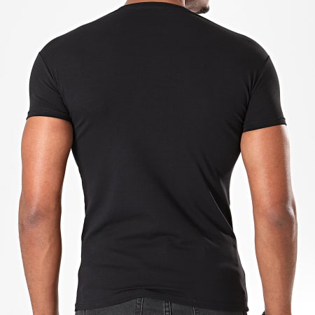 US Polo ASSN - Lot De 2 Tee Shirts Basic USPA Noir