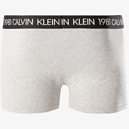 Calvin Klein - Boxer 1981 Gris Chiné