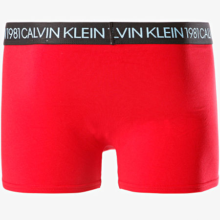 Calvin Klein - Bóxer 1981 Rojo