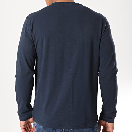 Emporio Armani - Tee Shirt Manches Longues 111653-9A516 Bleu Marine