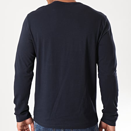 Emporio Armani - Tee Shirt Manches Longues 111653-9A715 Bleu Marine