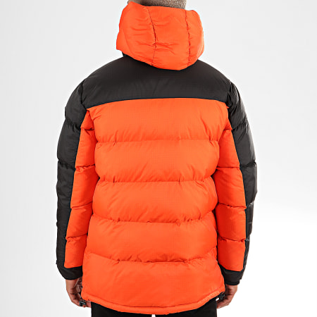Schott NYC - Anorak Bear 19 con capucha naranja negro