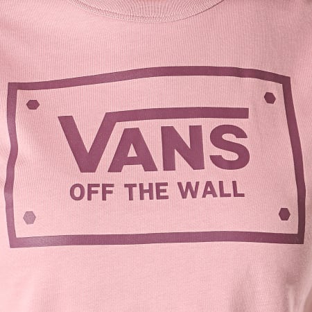Vans - Boom Boom Unity Camiseta delgada de mujer A47W6 Rosa