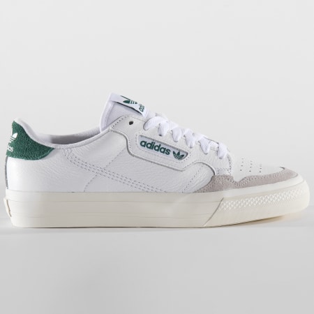 Adidas Originals - Baskets Continental Vulc EF3534 Footwear White Green