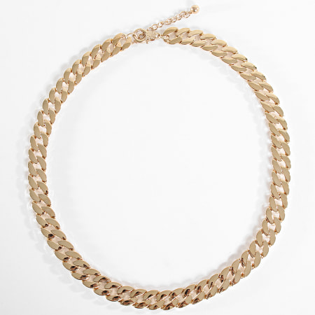 California Jewels - Collar Bordillo Negrita en Oro