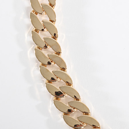 California Jewels - Collar Bordillo Negrita en Oro