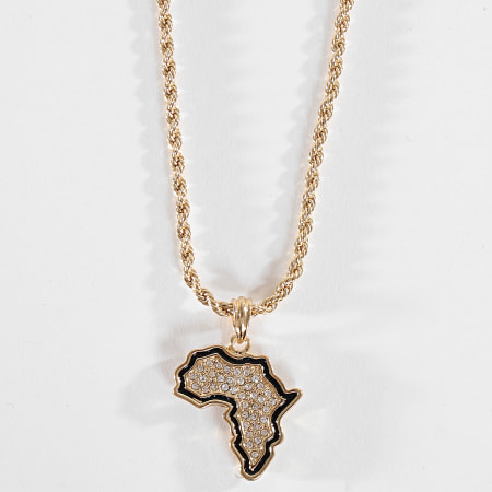 California Jewels - Pendentif Mini Afrique Doré
