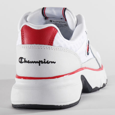 Champion - Baskets Femme CWA-1 Mesh Leather S10834 White Red Blue