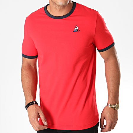 Le Coq Sportif - Camiseta Essential Bicolor N°1 1922428 Rojo