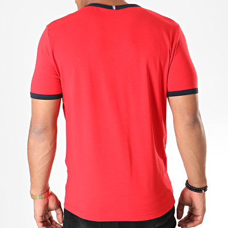Le Coq Sportif - Camiseta Essential Bicolor N°1 1922428 Rojo
