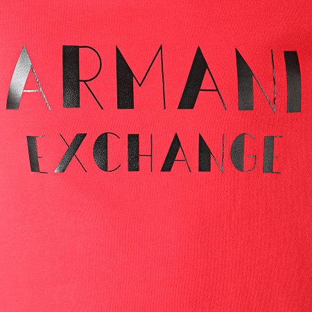 Armani Exchange - Sudadera con capucha 6GZMBP-ZJ1PZ Rojo