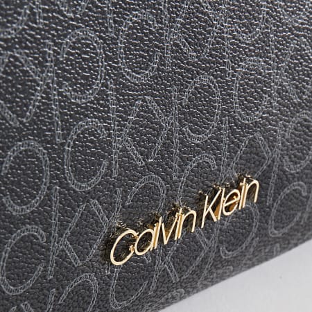 Calvin Klein - Sac A Main Femme Med Shopper Mono 5867 Noir