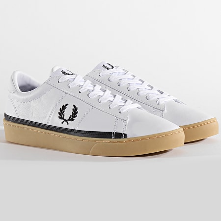 Fred Perry - Baskets Spencer Leather B7110 White