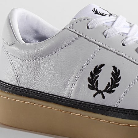 Fred Perry - Baskets Spencer Leather B7110 White