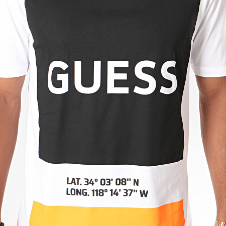 Guess - Tee Shirt U94I03-JR03D Blanc