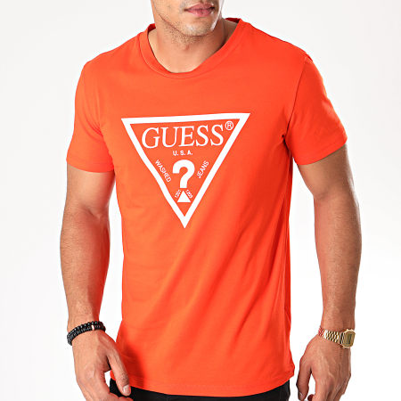 Guess - Tee Shirt U94M09-JR00A Orange