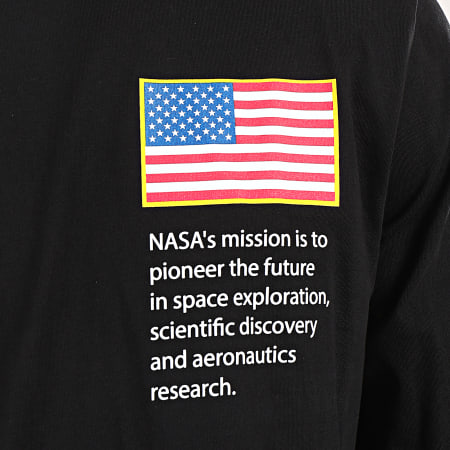 NASA - Tee Shirt Manches Longues MT1167 Noir