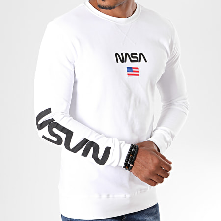 NASA - Sweat Crewneck MT970 Blanc
