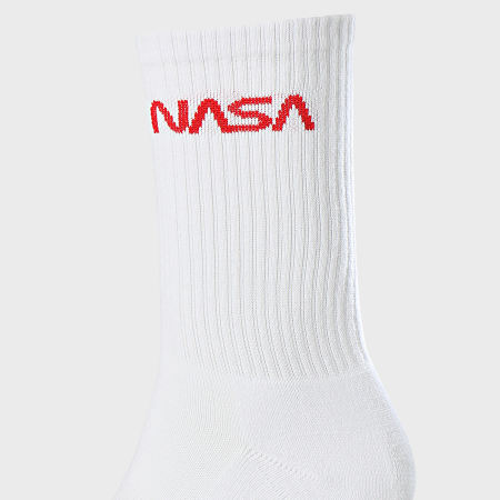 NASA - 3 paia di calzini MT2021 Bianco
