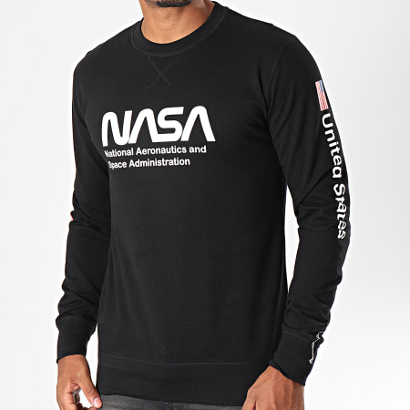 NASA - Sudadera Cuello Redondo MT659 Negro