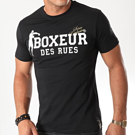 Boxeur Des Rues - Camiseta Slim 02ESY Negro
