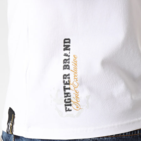 Boxeur Des Rues - Tee Shirt Slim 02ESY Blanc