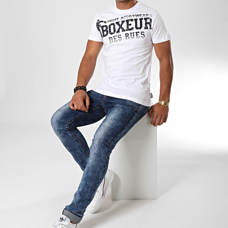 Boxeur Des Rues - Tee Shirt 2486 Blanc