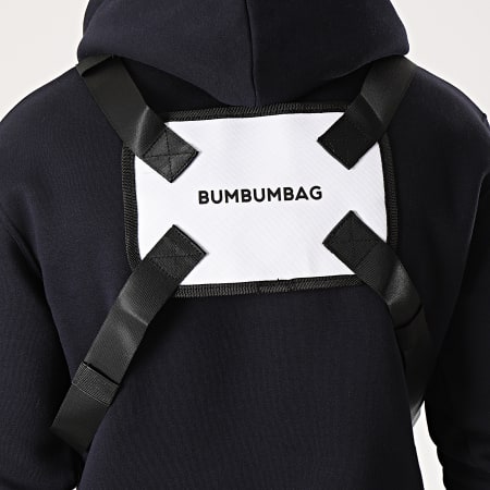 BumBumBag - Bolsa de Pecho Cubitera Ligera Blanco