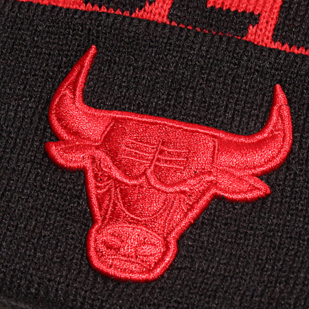 New Era - Bonnet Team Tonal Knit 12040202 Chicago Bulls Noir