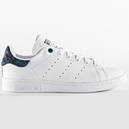 Adidas Originals - Baskets Femme Stan Smith EE4895 Footwear White Tech Mint Core Black