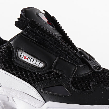Adidas Originals - Baskets Femme Falcon Zip EF3644 Core Black Footwear White Red