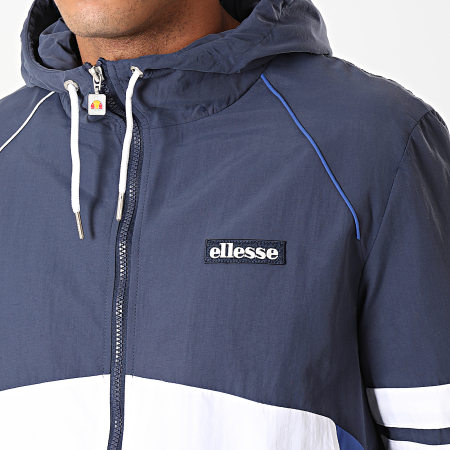 Ellesse - Jordan Hooded Zip Jacket SHC07438 azul marino blanco