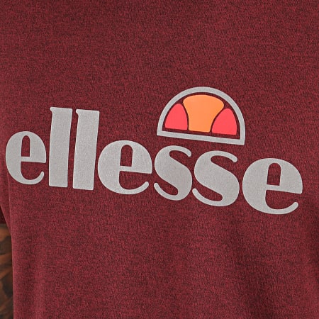 Ellesse - Camiseta deportiva reflectante Sammeti SXC06441 Heather Burdeos