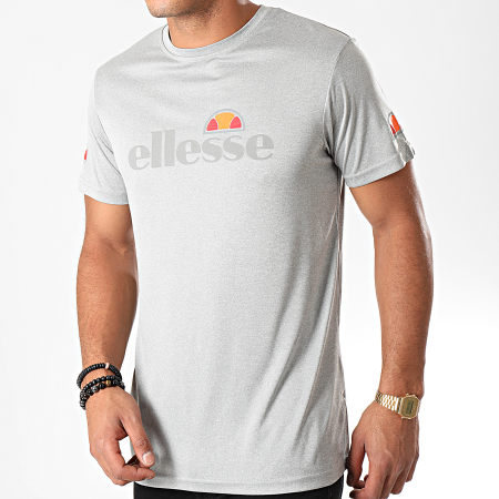 Ellesse - Tee Shirt De Sport Réfléchissant Sammeti SXC06441 Gris Chiné