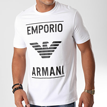 Emporio Armani - Tee Shirt 6G1TE7-1JNQZ Blanc