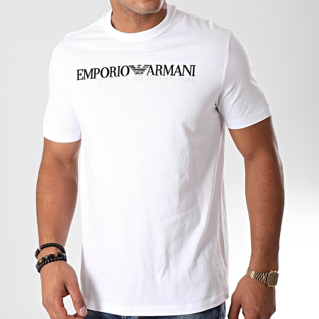 Emporio Armani - Camiseta 6G1TC3-1J00Z Blanca